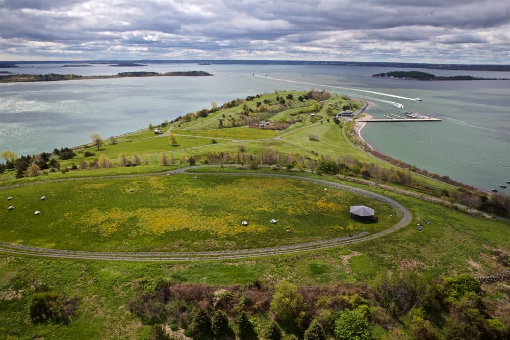 Spectacle Island. (Courtesy Liz Cook/Boston Harbor Now)