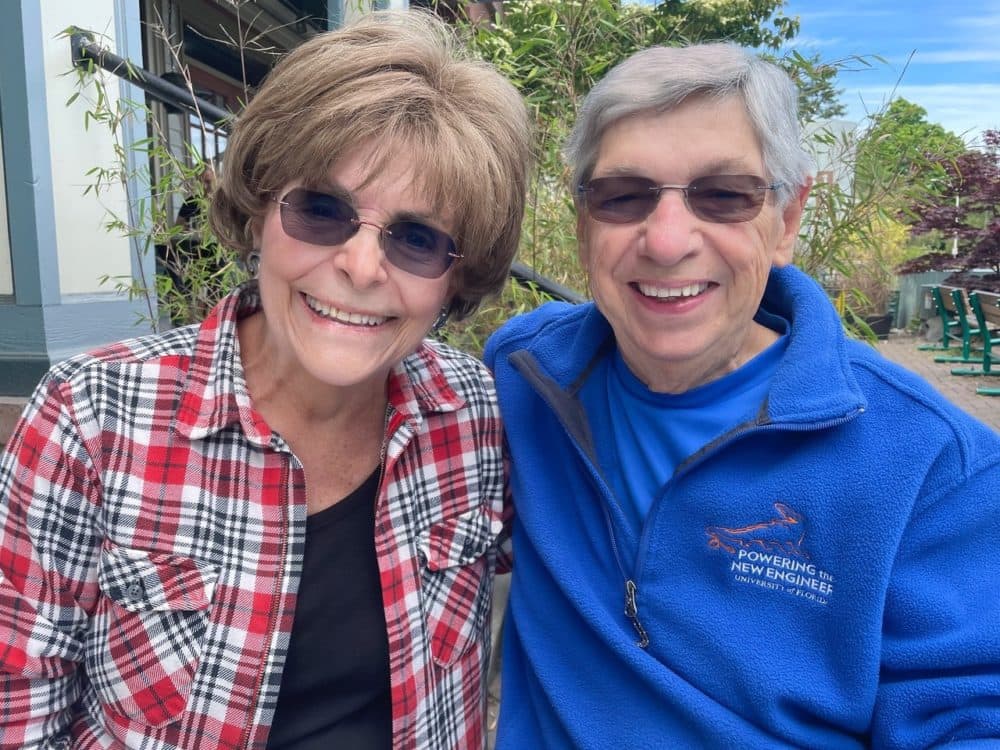 Bladder cancer patient Bonnie Miller and her husband Bob Miller. Bonnie Miller used the ctDNA test to monitor her treatment. (Courtesy)