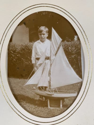 The author's father, Matthew Cochran, age 7, in 1926, Glasgow, Scotland (Courtesy)