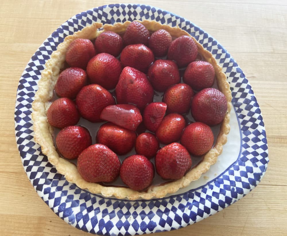 Strawberry Glazed Pie (Kathy Gunst)