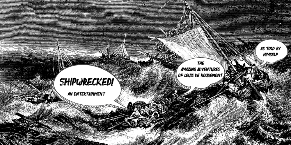 Artwork for Wellfleet Harbor Actors Theater's production of &quot;Shipwrecked!&quot; (Courtesy)
