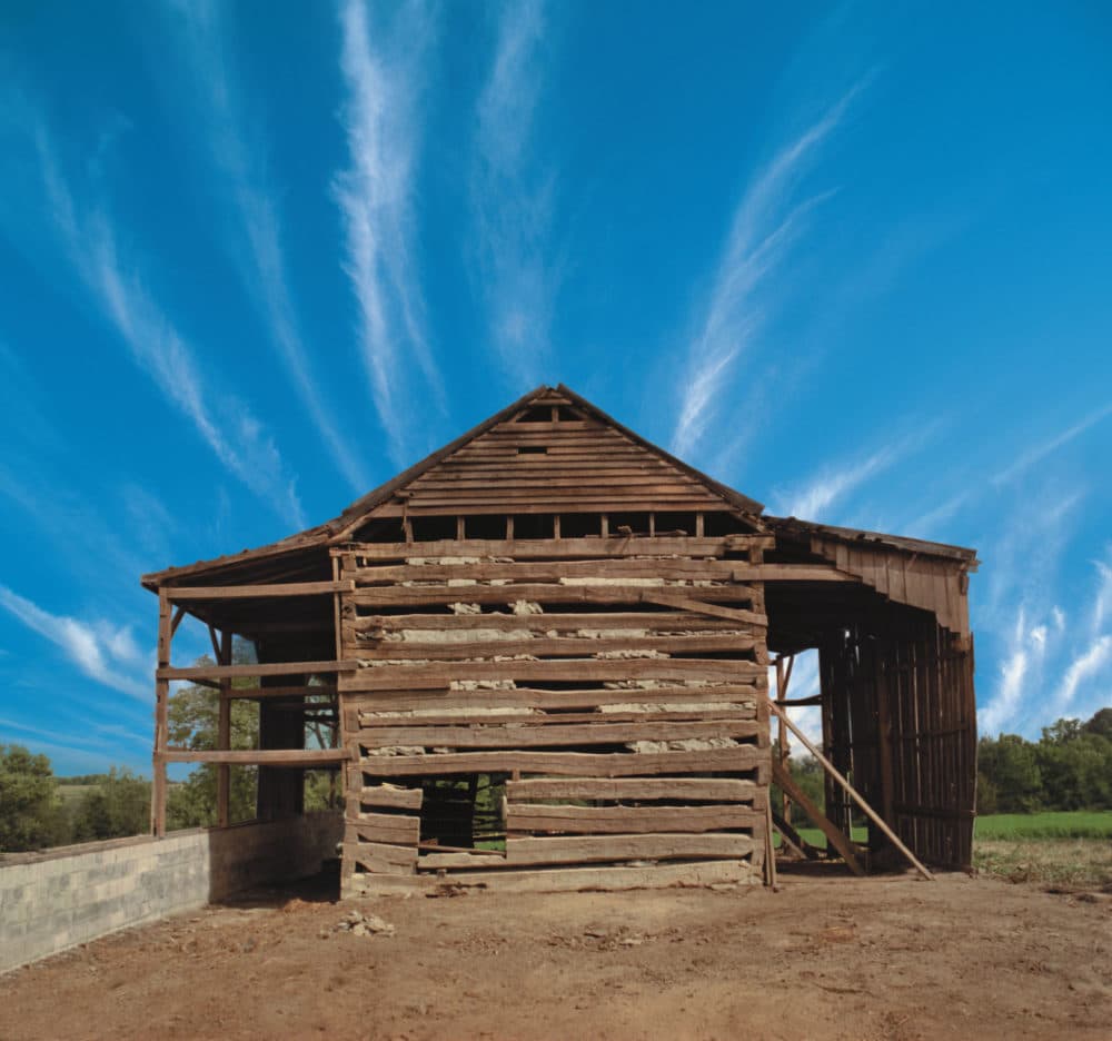 The slave pen at its original site. (National Underground Railroad Freedom Center in Cincinnati)