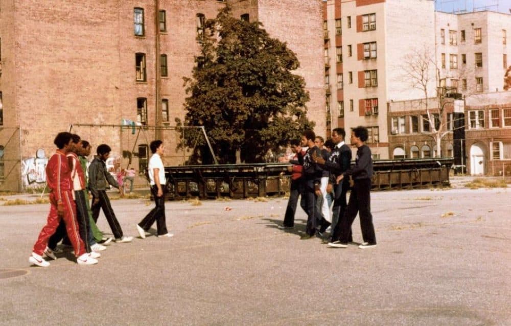 A still from Charlie Ahearn's 1982 film &quot;Wild Style.&quot; (Courtesy Museum of Fine Arts, Boston)