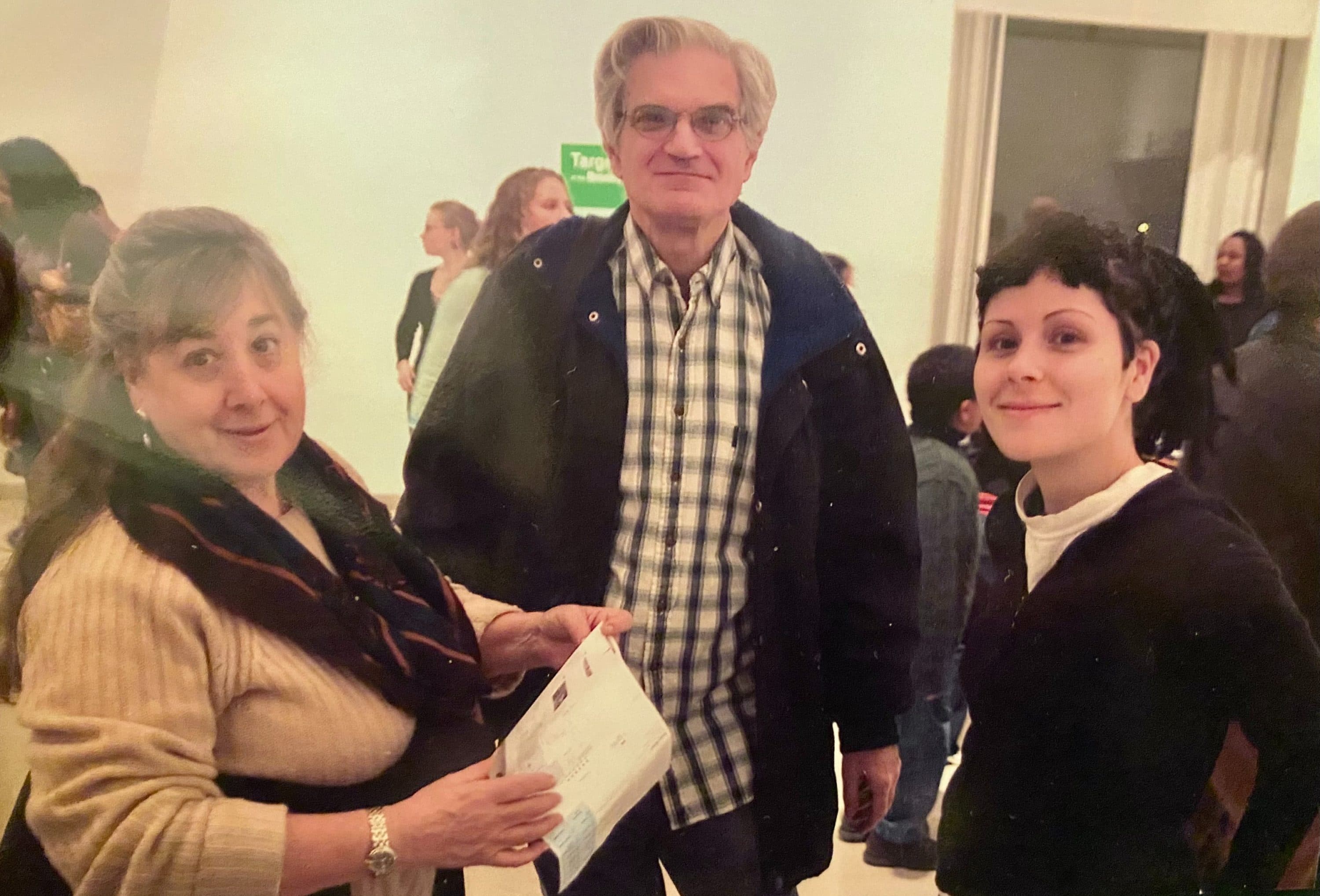 The author and her parents about 20 years ago. (Courtesy Aimee Christian)