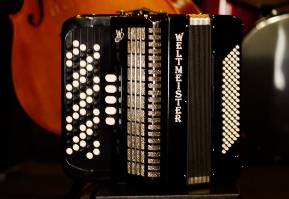 The chromatic button accordion is popular in many parts of the world. (Courtesy: Eric Shimelonis)
