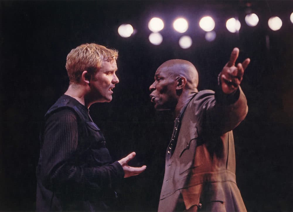 Eric Tucker as Iago and John Douglas Thompson as Iago in Trinity Repertory Company's &quot;Othello&quot; in 1999. (Courtesy Trinity Repertory Company)