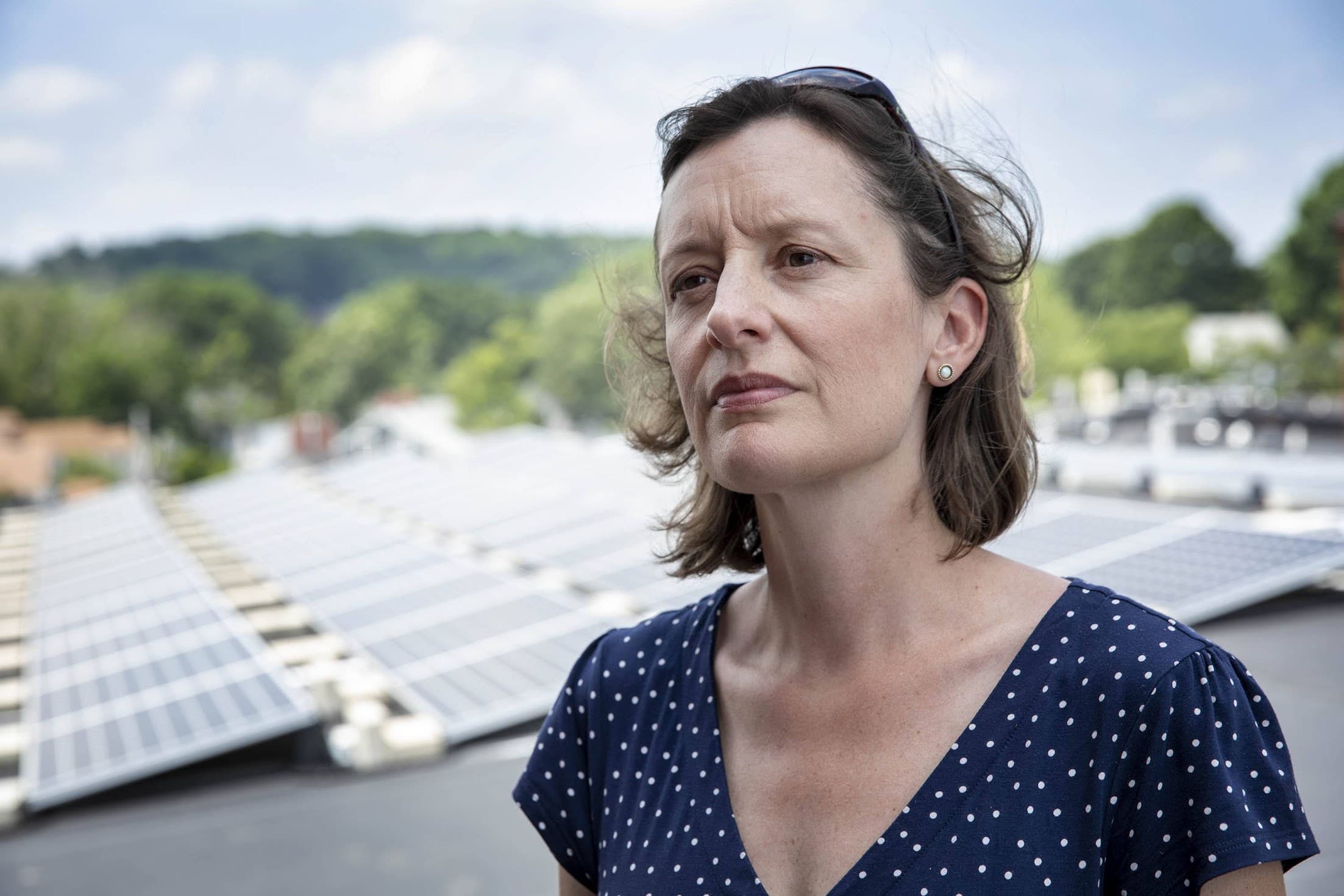 Natalie Hildt Treat, Executive Director of C-10 Research &amp; Education Foundation in Amesbury, Mass. (Robin Lubbock/WBUR)