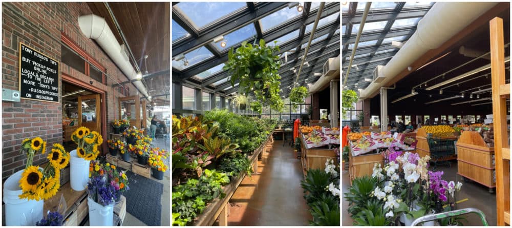 Over the years shoppers have flocked to Russo's for fresh flowers, plants and produce. (Magdiela Matta/WBUR)