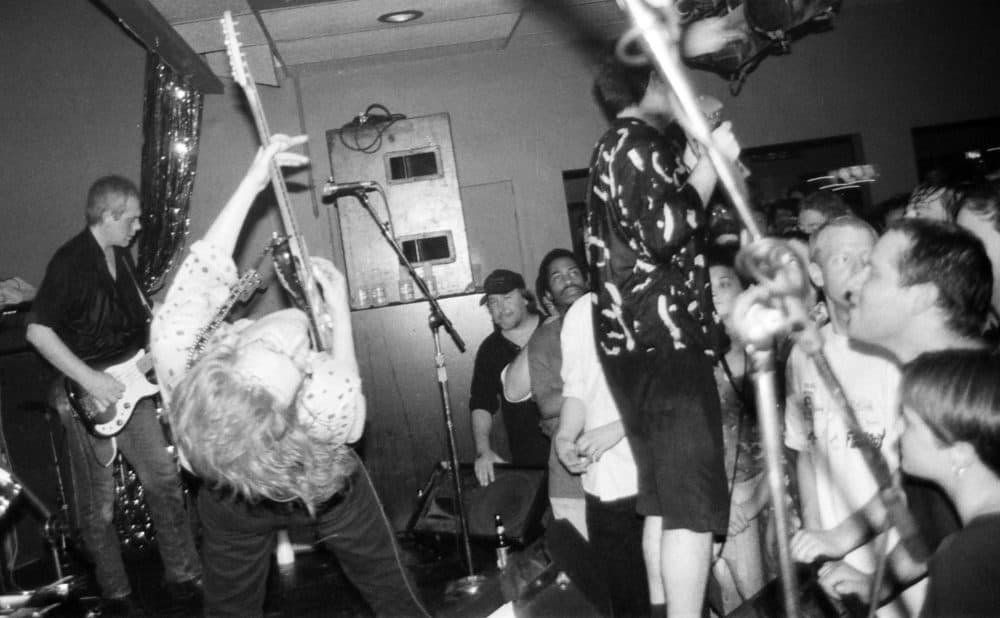 The Zulus playing live in an undated photo. (Courtesy Dennis Stein)