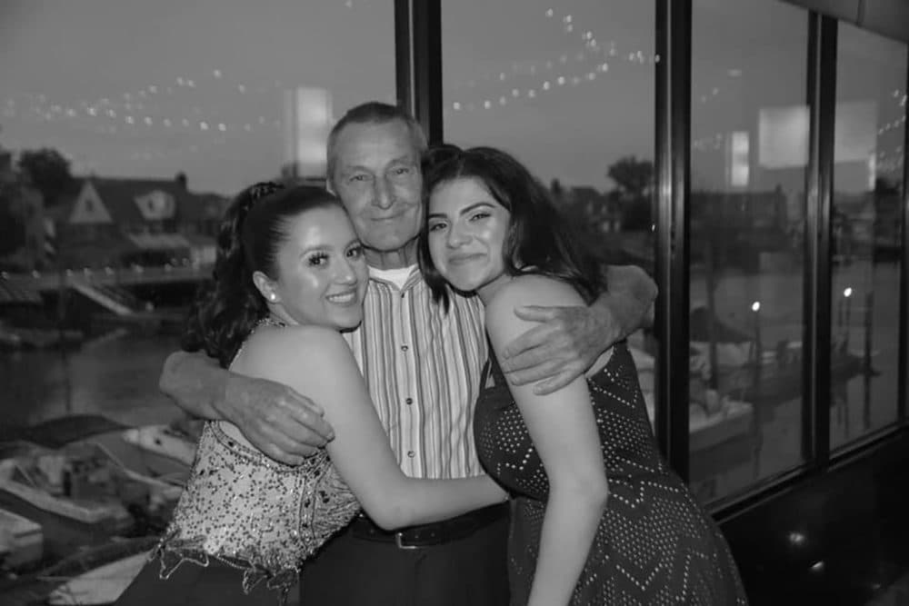 Joseph Anthony Szalkiewicz and his granddaughters. (Courtesy of Jessica Alejandro)