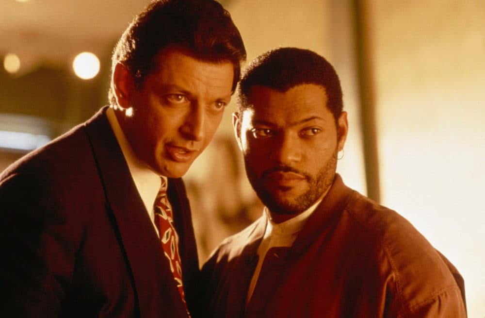 Jeff Goldblum and Laurence Fishburne in &quot;Deep Cover.&quot; (Courtesy Brattle Theatre)