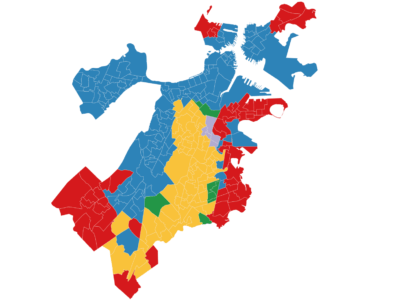 MAP: How Every Boston Precinct Voted In The Mayoral Preliminary Race