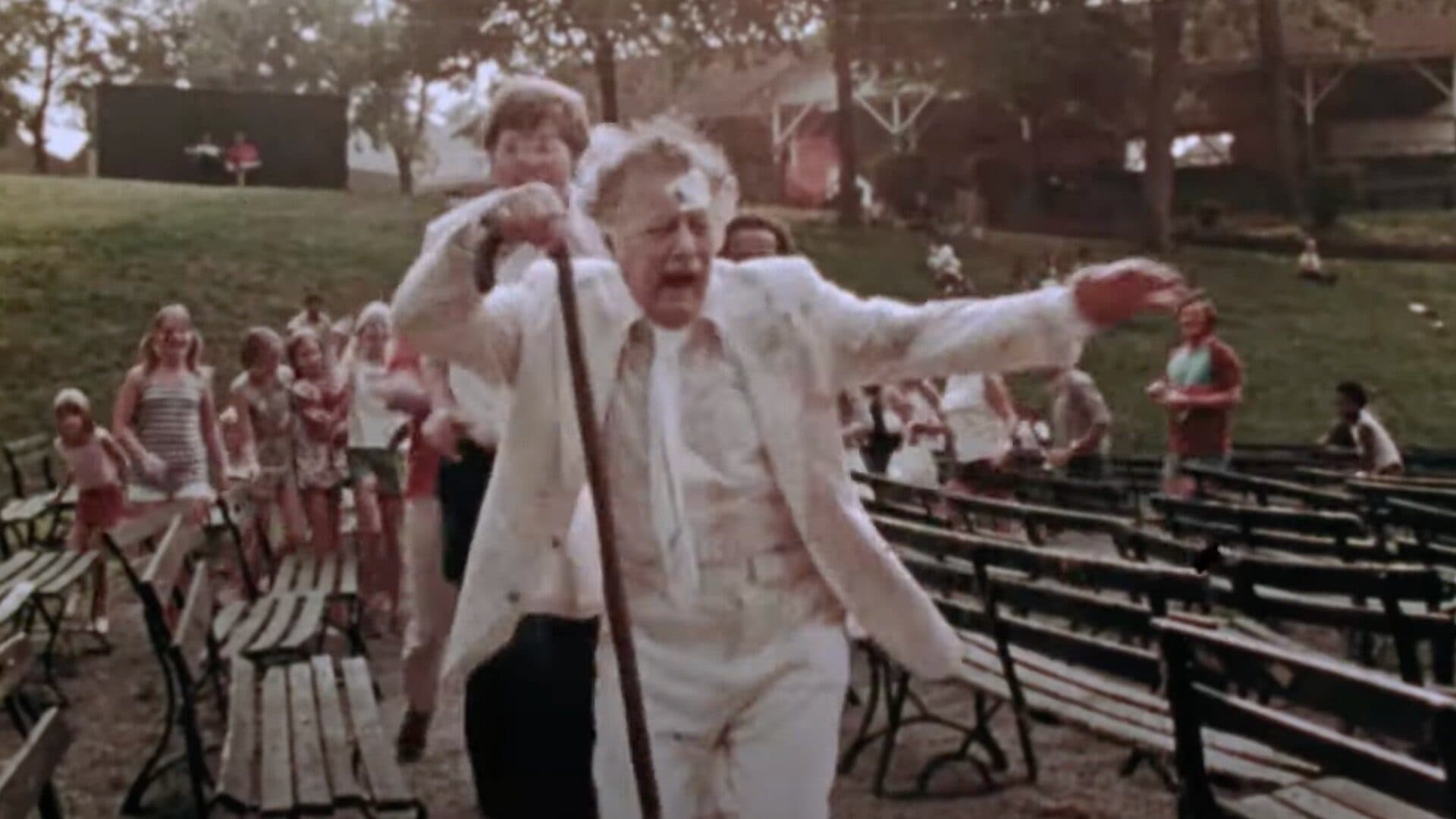A still from the 1973 movie "The Amusement Park." (Courtesy Salem Horror Festival)