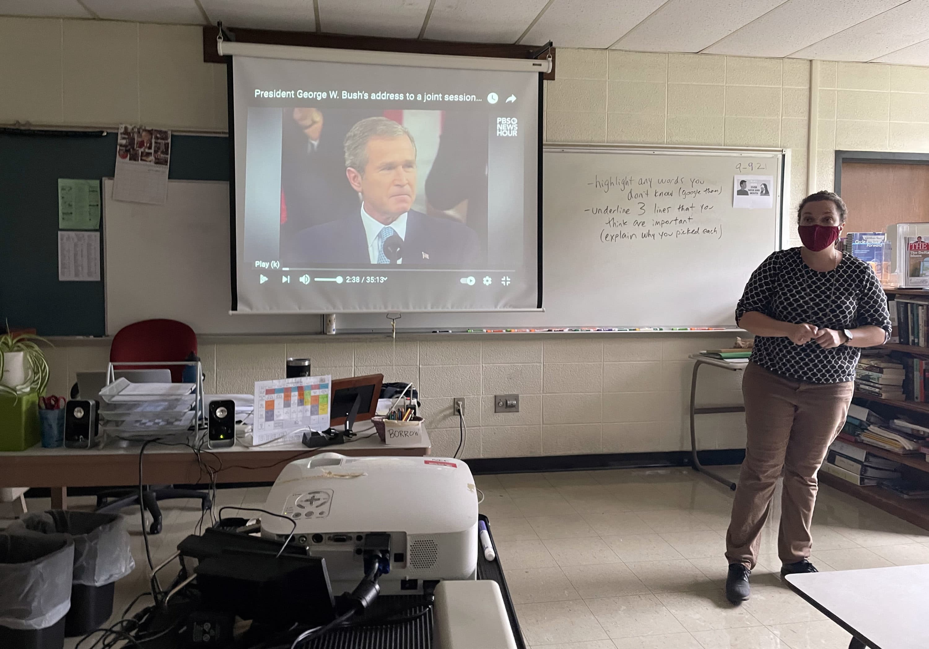 20 Years Later, Sep. 11 Attacks Can Still Provoke Pain Among Teachers And Students