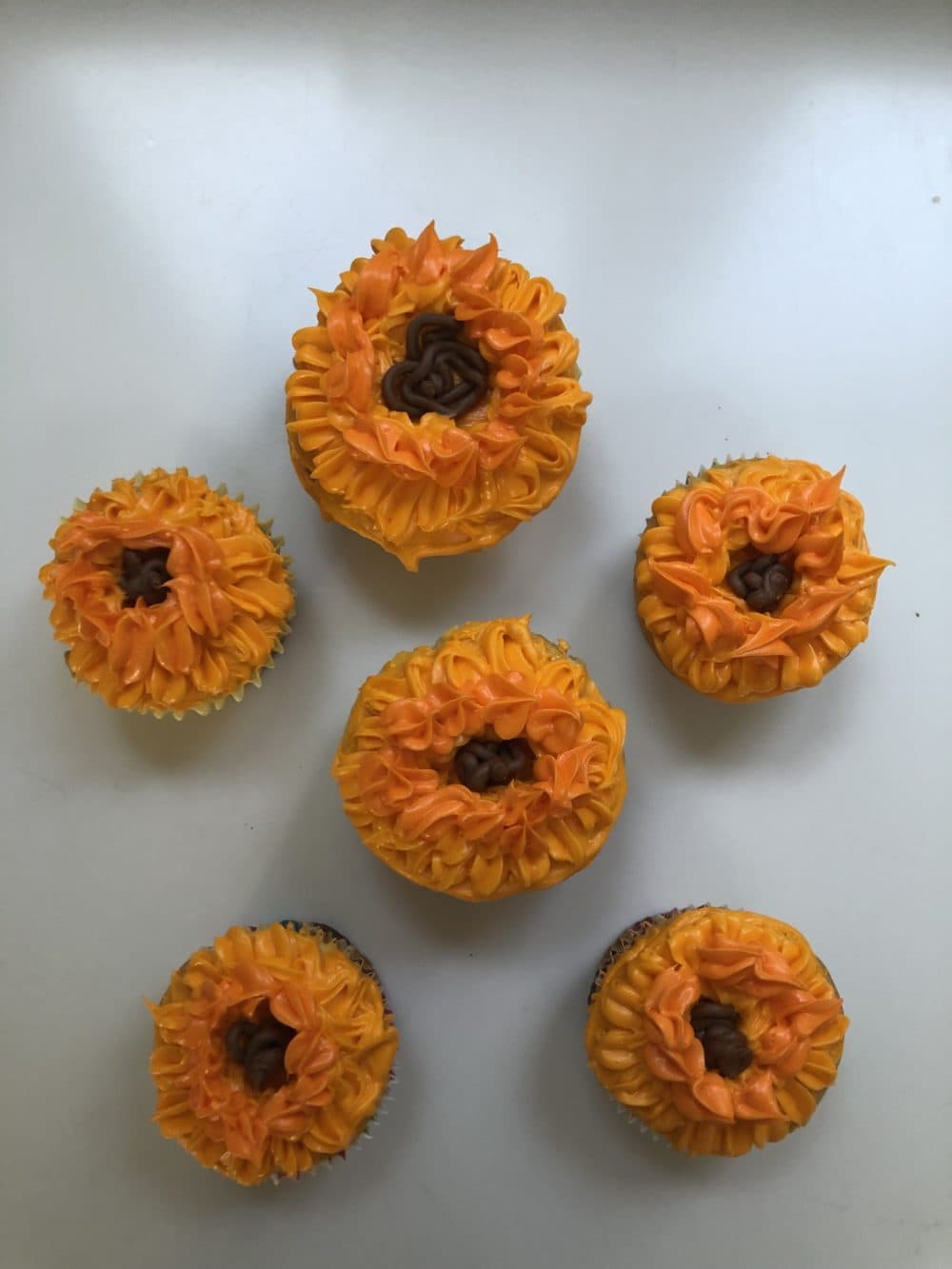 Cupcakes baked by Radio Boston host Tiziana Dearing. (Courtesy)