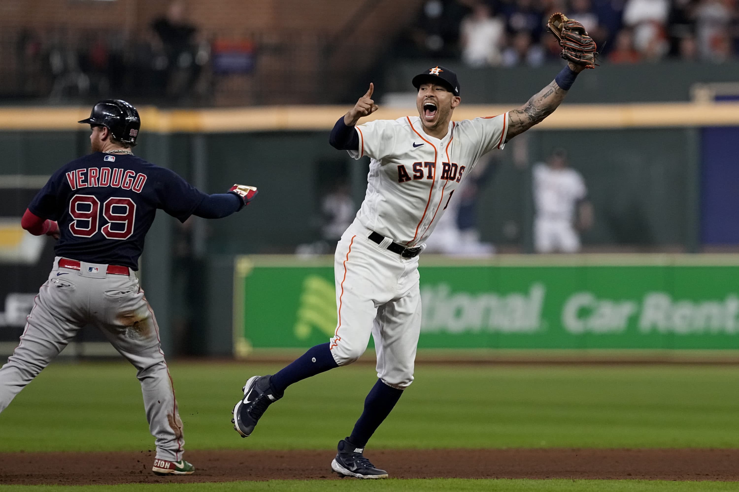 Red Sox run out of fight, fall to Astros in ALCS Game 6 WBUR News