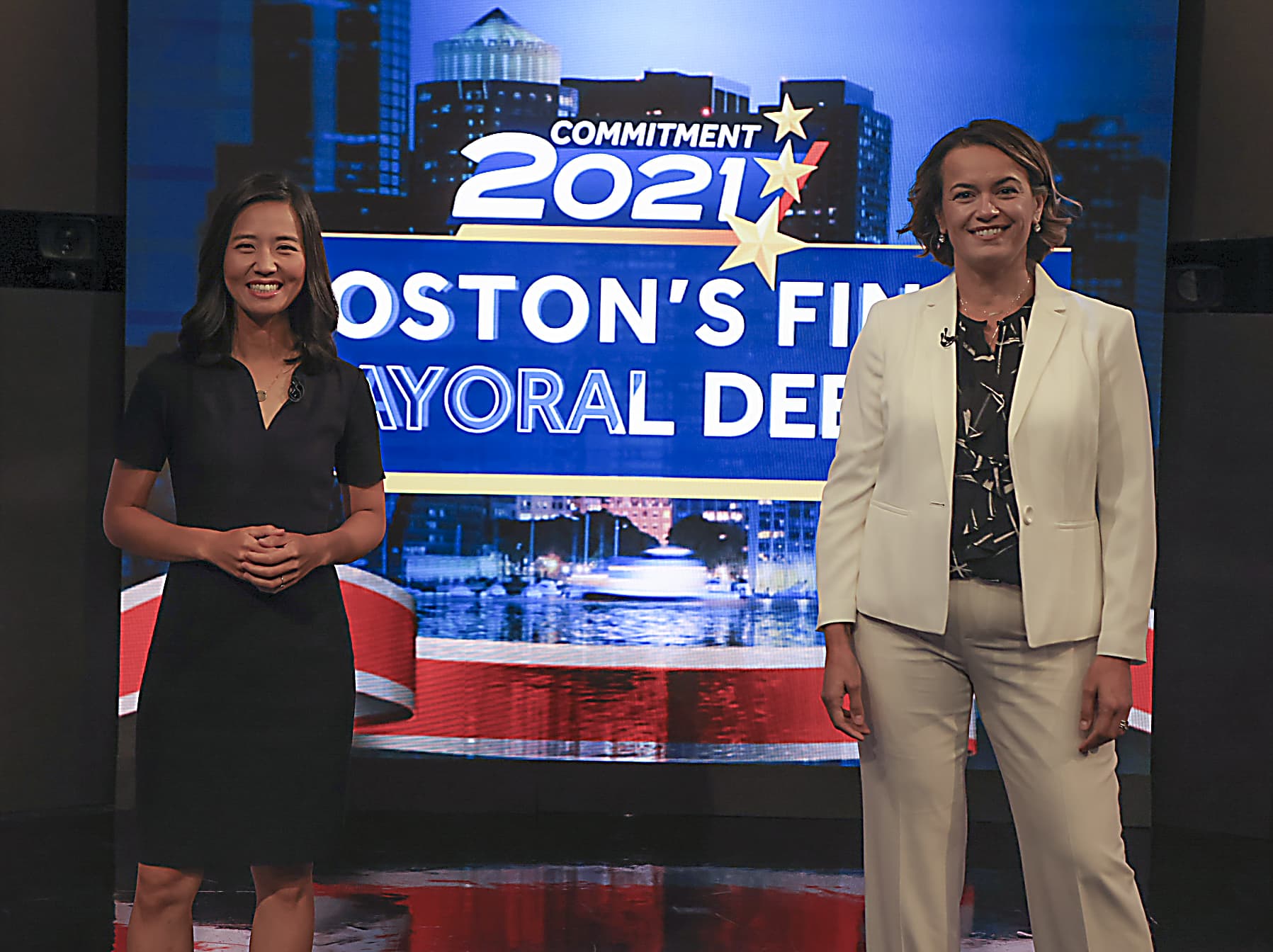 Wu and Essaibi George clash one last time on the debate stage