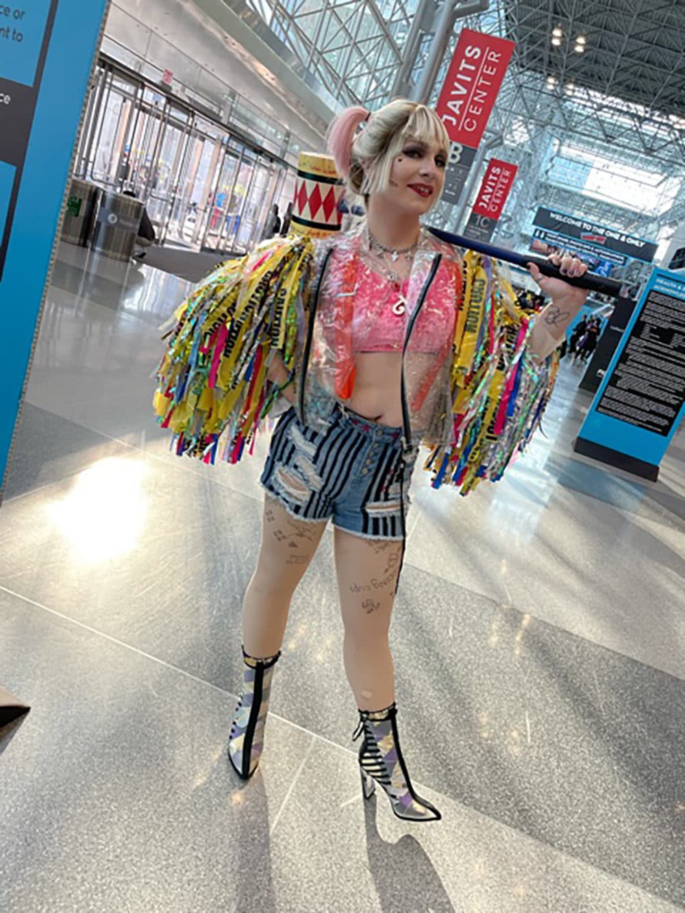 Harley Quinn at Comic Con. (Petra Mayer)