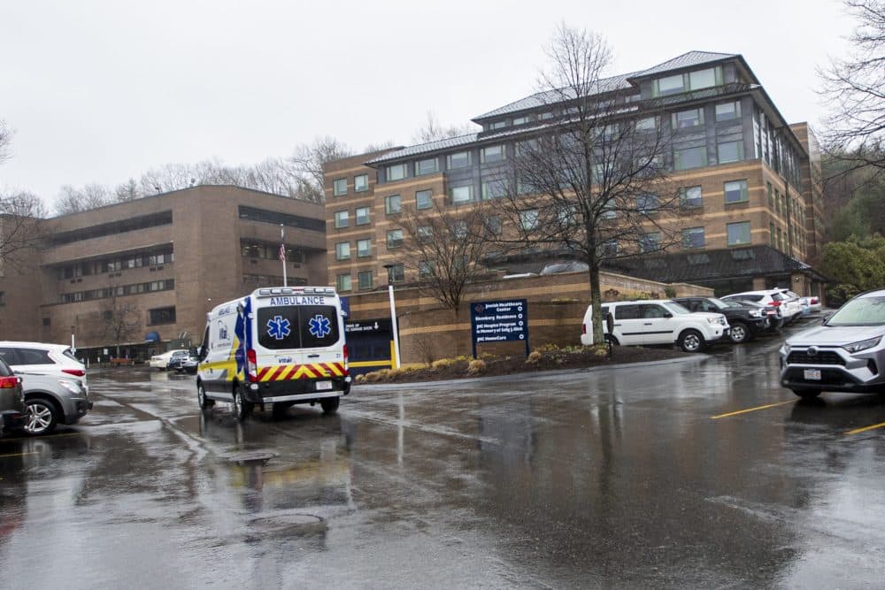  An ambulance shortage has forced some patients to linger in the hospital or miss medical appointments. (Jesse Costa/WBUR)