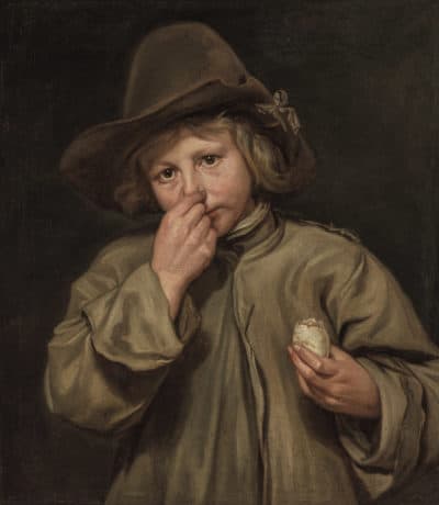 Michaelina Wautier, &quot;Smell (The Five Senses),&quot; 1650. (Courtesy Museum of Fine Arts, Boston)