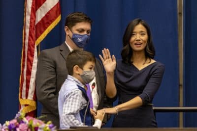 Read Michelle Wu's remarks after she took the oath of office as Boston's mayor