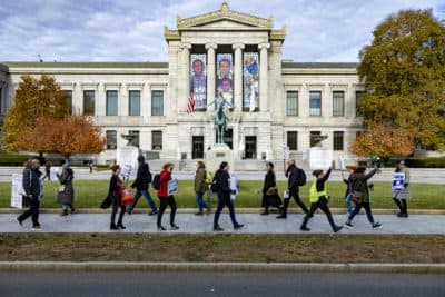 MFA Boston union employees strike over wages and stalled negotiations
