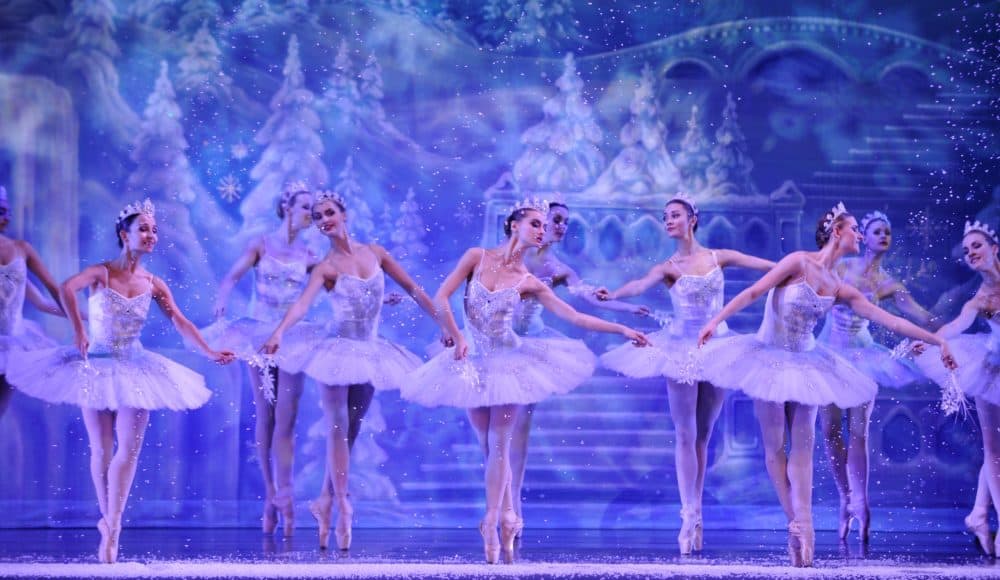 Mosco Ballet's &quot;Waltz of the Snow Forest&quot; from &quot;Great Russian Nutcracker.&quot; (Courtesy Moscow Ballet)