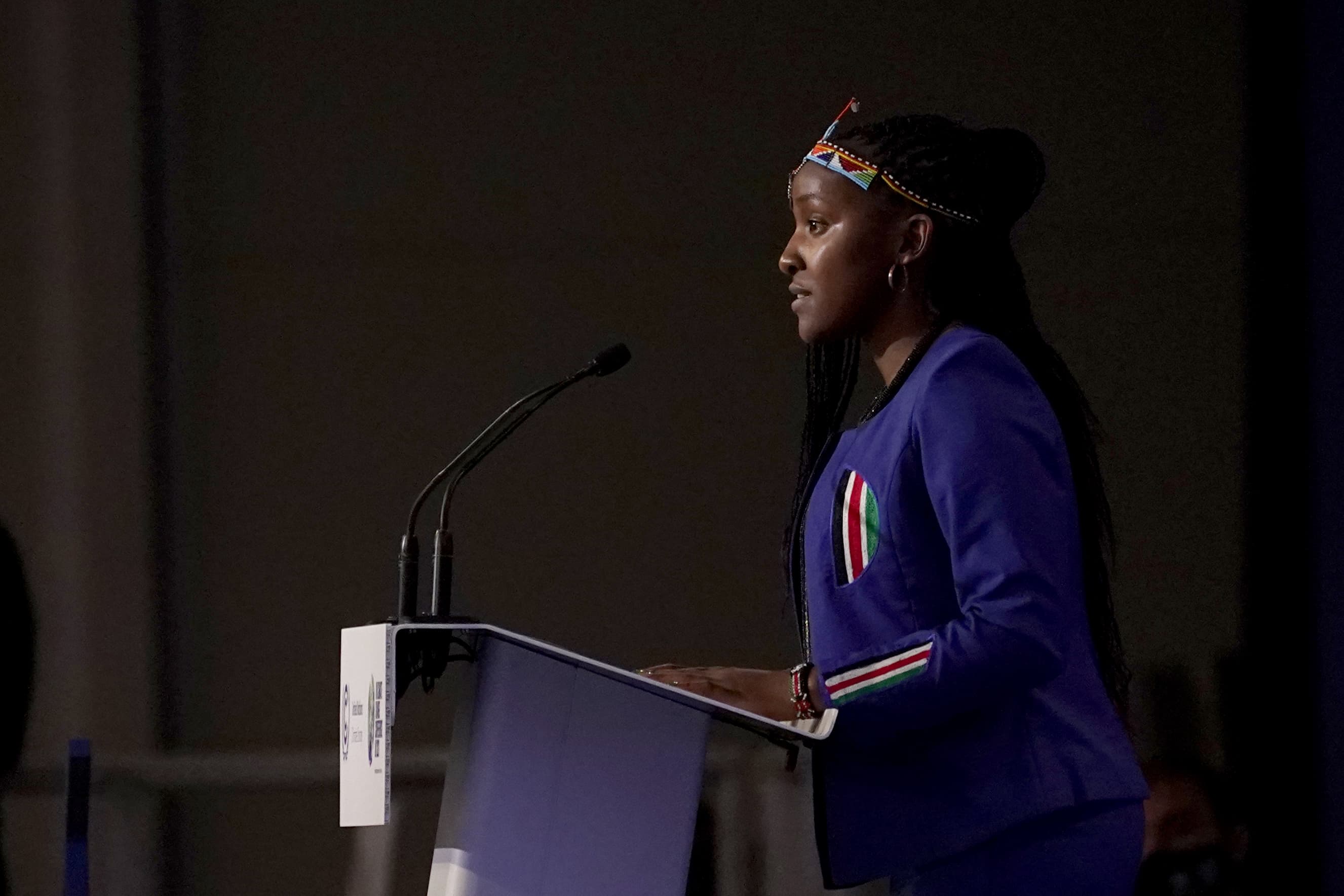 Kenyan climate activist Elizabeth Wathuti joins youth voices at COP26