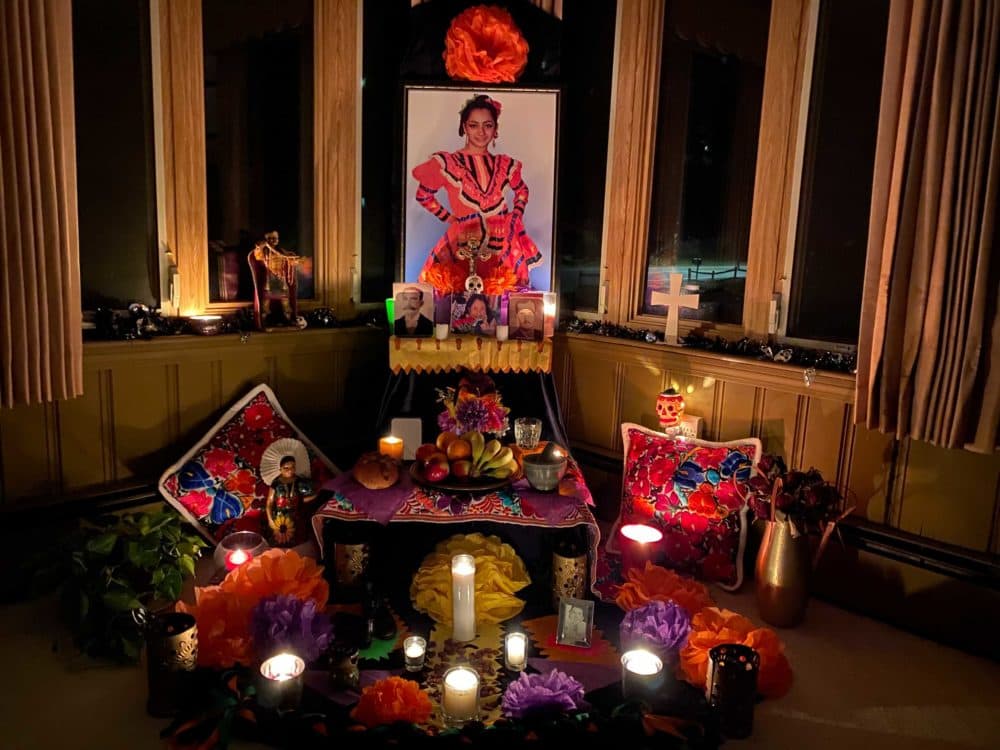 Veronica Robles' home ofrenda in memory of her daughter Kithzia López Robles. (Courtesy Veronica Robles)