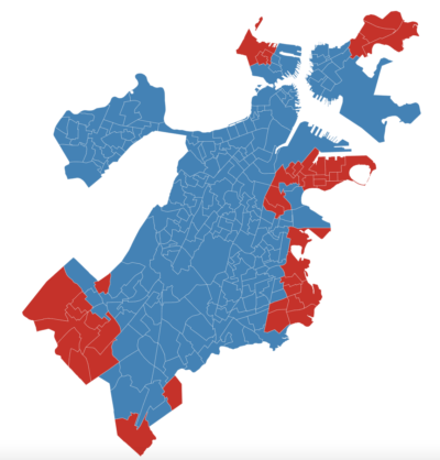 Map: See how every precinct voted in the Boston mayoral election