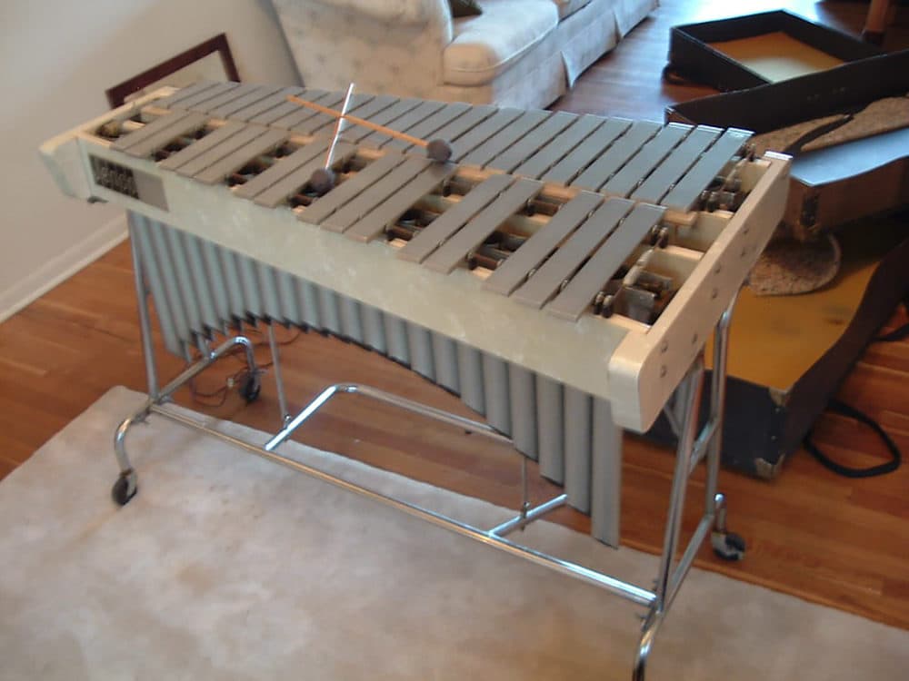 The vibraphone has tuned metal bars and is similar in shape to a xylophone. (courtesy of Dan Allison)