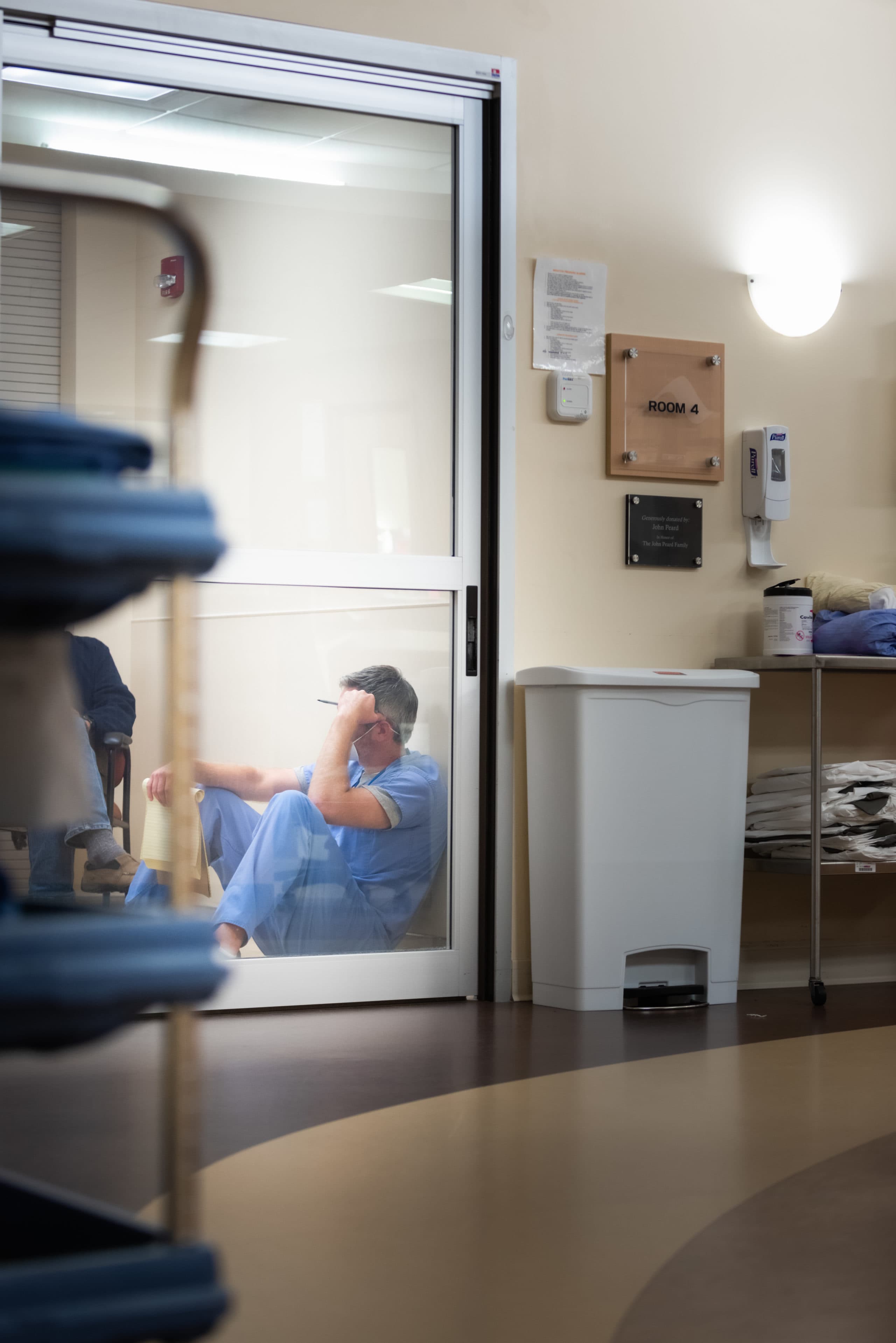 A pause in the battle against COVID at Monadnock Community Hospital (Courtesy/Monadnock Community Hospital).