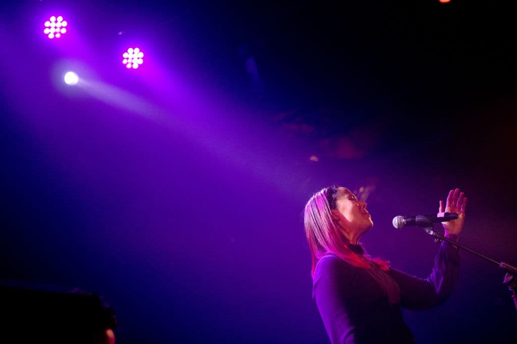 For one night, music eased the loss of the last two years