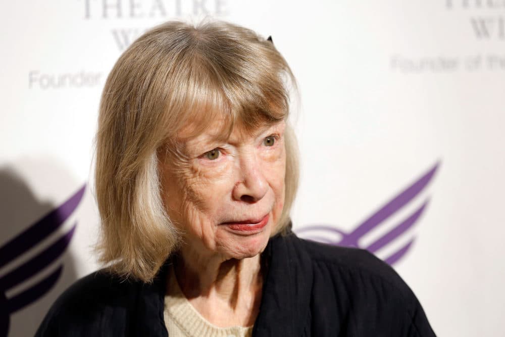 Joan Didion attends The American Theatre Wing's 2012 Annual Gala at The Plaza Hotel on September 24, 2012 in New York City. (Jemal Countess/Getty Images)