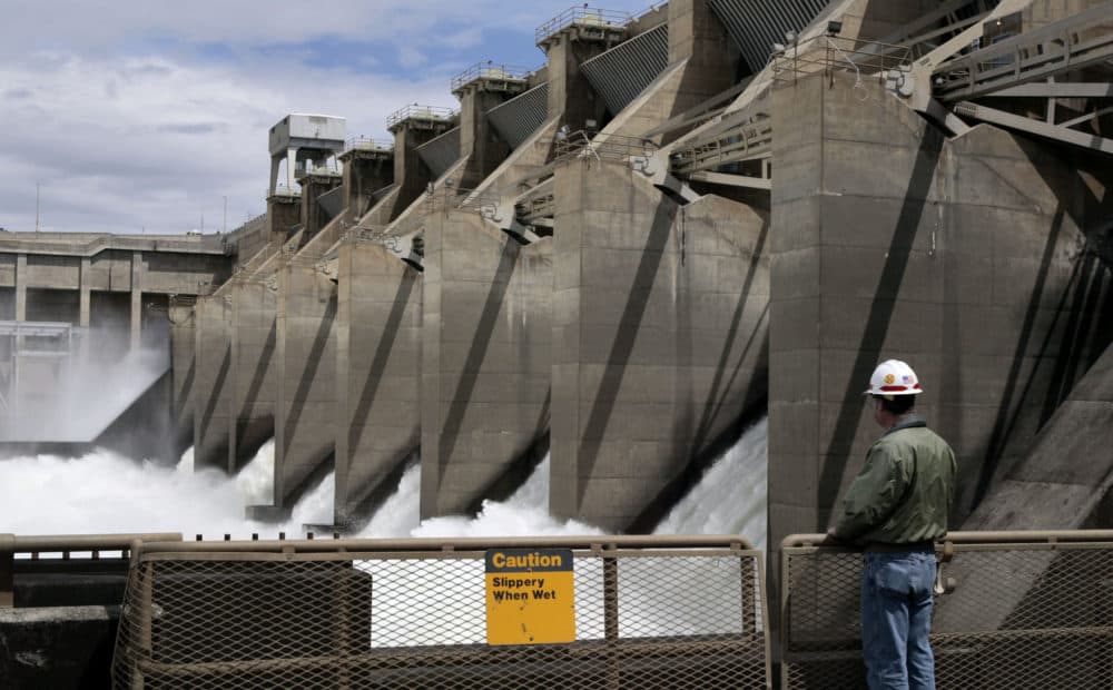 Ice Harbor Lock and Dam on the lower Snake River near Burbank, Washington (Jeff T. Green/Getty Images)