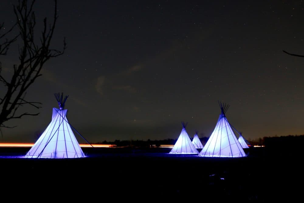 A shot of the &quot;Passage of Peace&quot; art installation. (Oneida Nation)