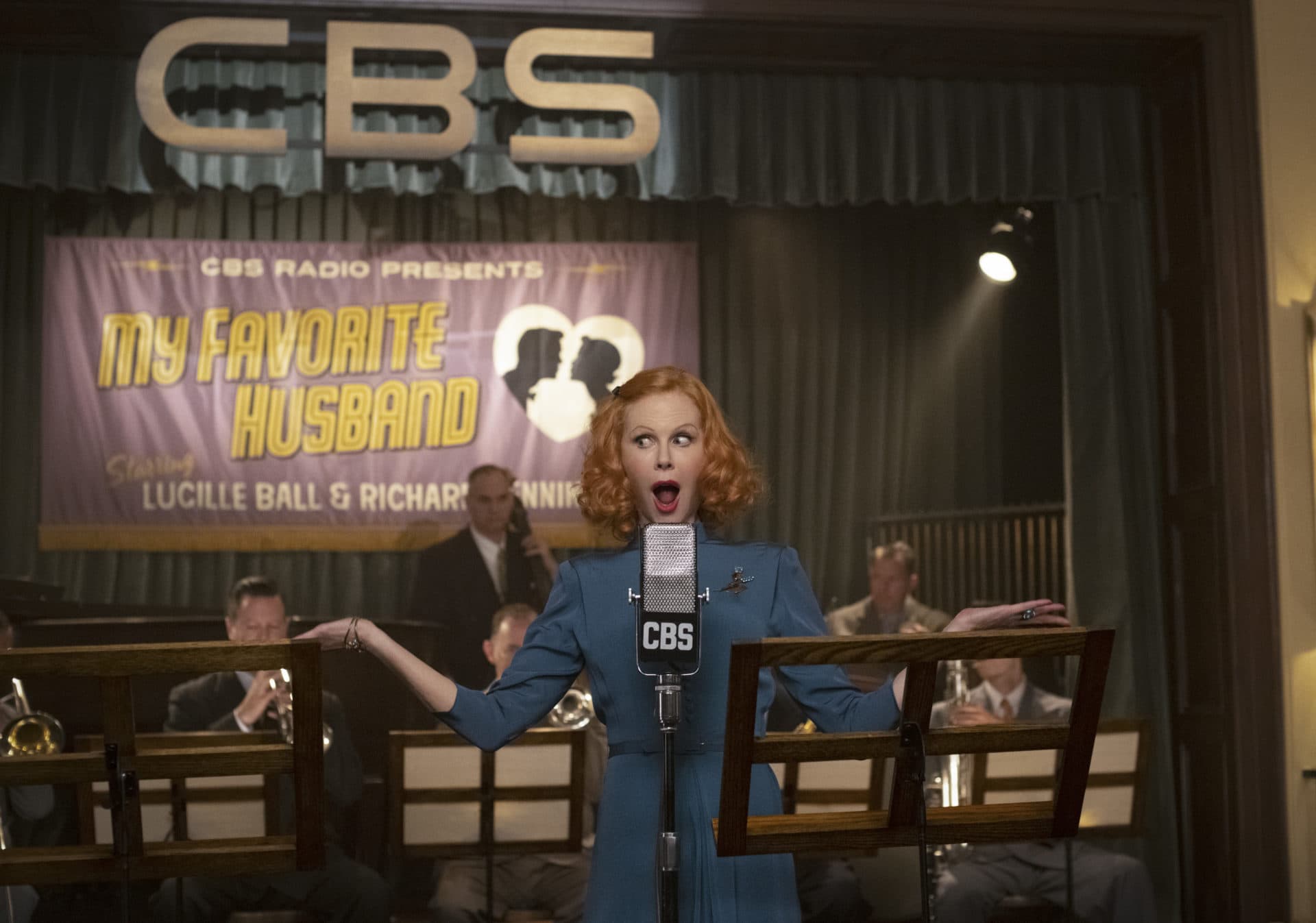 Nicole Kidman as Lucille Ball in &quot;Being the Ricardos.&quot; (Courtesy Glen Wilson/Amazon Content Services LLC)