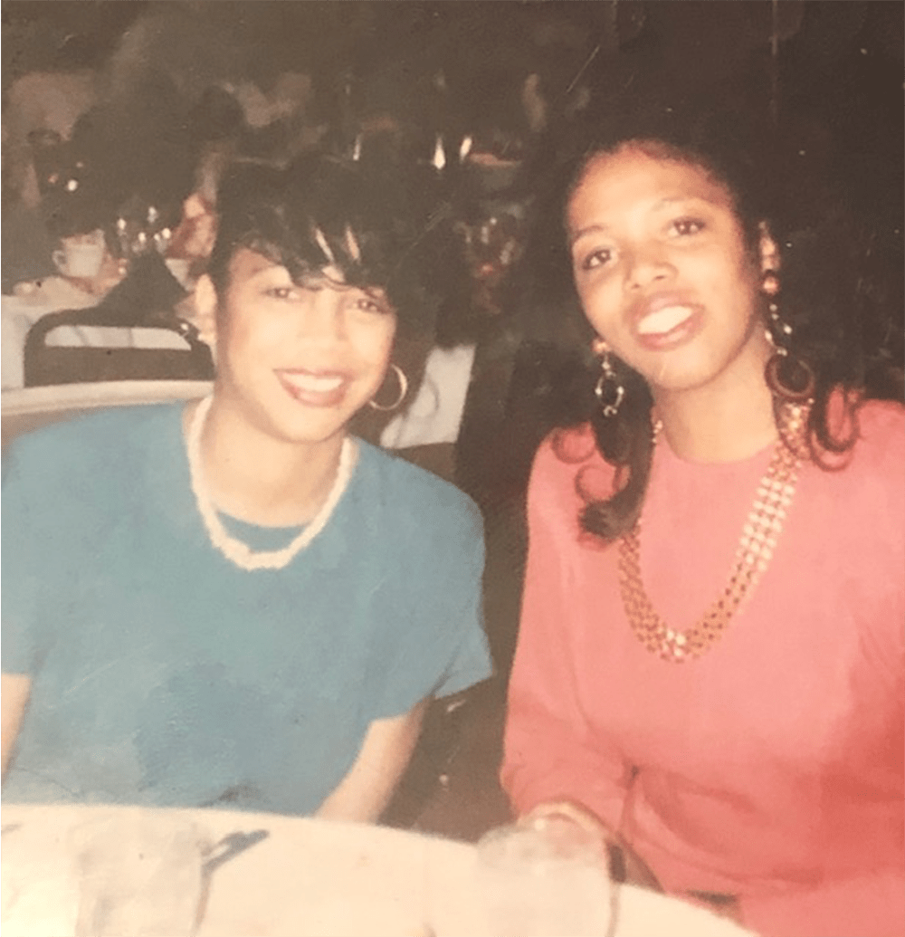 Mother’s Day in 1992 with Kim Turner and Dawn Turner. (Dawn Turner)