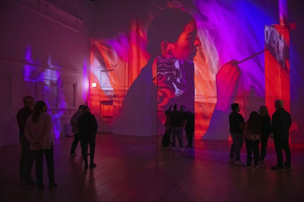 An installation view of &quot;Frida: Immersive Dream.&quot; (Courtesy Lighthouse Immersive)