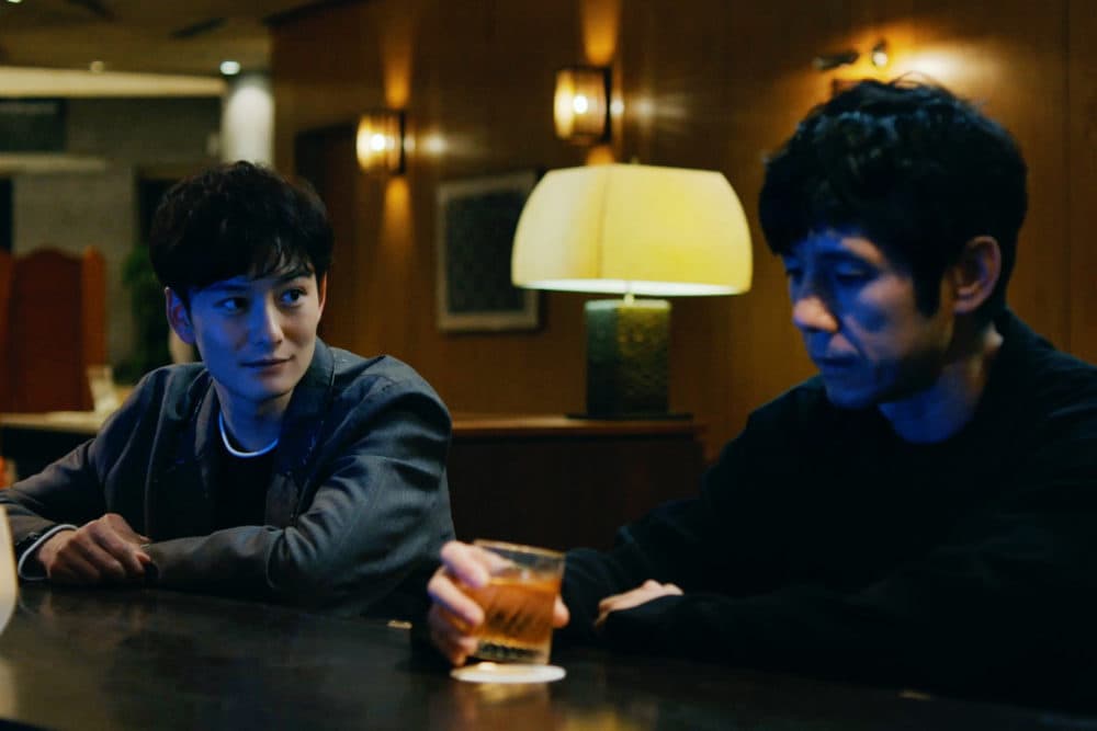 Masaki Okada (left) and Hidetoshi Nishijima in Ryûsuke Hamaguchi's &quot;Drive My Car.&quot; (Courtesy Janus Films)