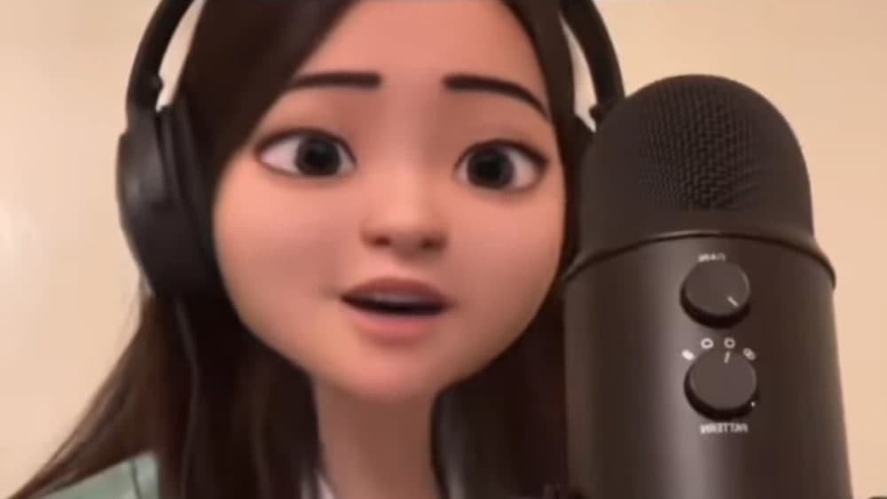 Julia Riew's song “Dive” has more than 625,000 views on TikTok, and stars an animated princess, singing while dressed in a traditional Korean hanbok. (Courtesy Julia Riew)