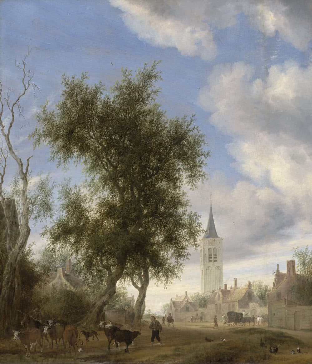 The MFA acquired &quot;View of Beverwijk&quot; (1646) by Salomon van Ruysdael in 1982 with an incomplete provenance. (Courtesy Museum of Fine Arts, Boston/Charles H. Bayley Picture and Painting Fund and Henry H. and Zoe Oliver Sherman Fund)