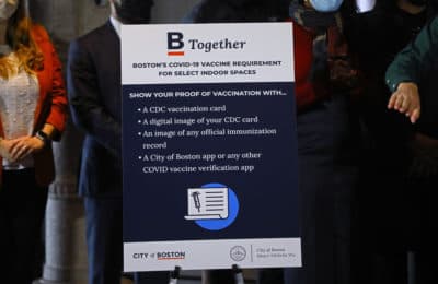 Boston lifts its proof of vaccination requirement for indoor businesses