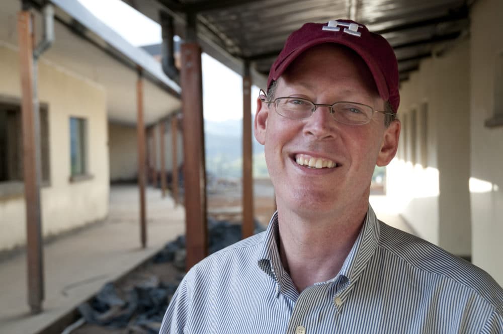 Dr. Paul Farmer at the Butaro Hospital built by Partners In Health for the Rwanda Ministry of Health. (William Campbell/Corbis via Getty Images)