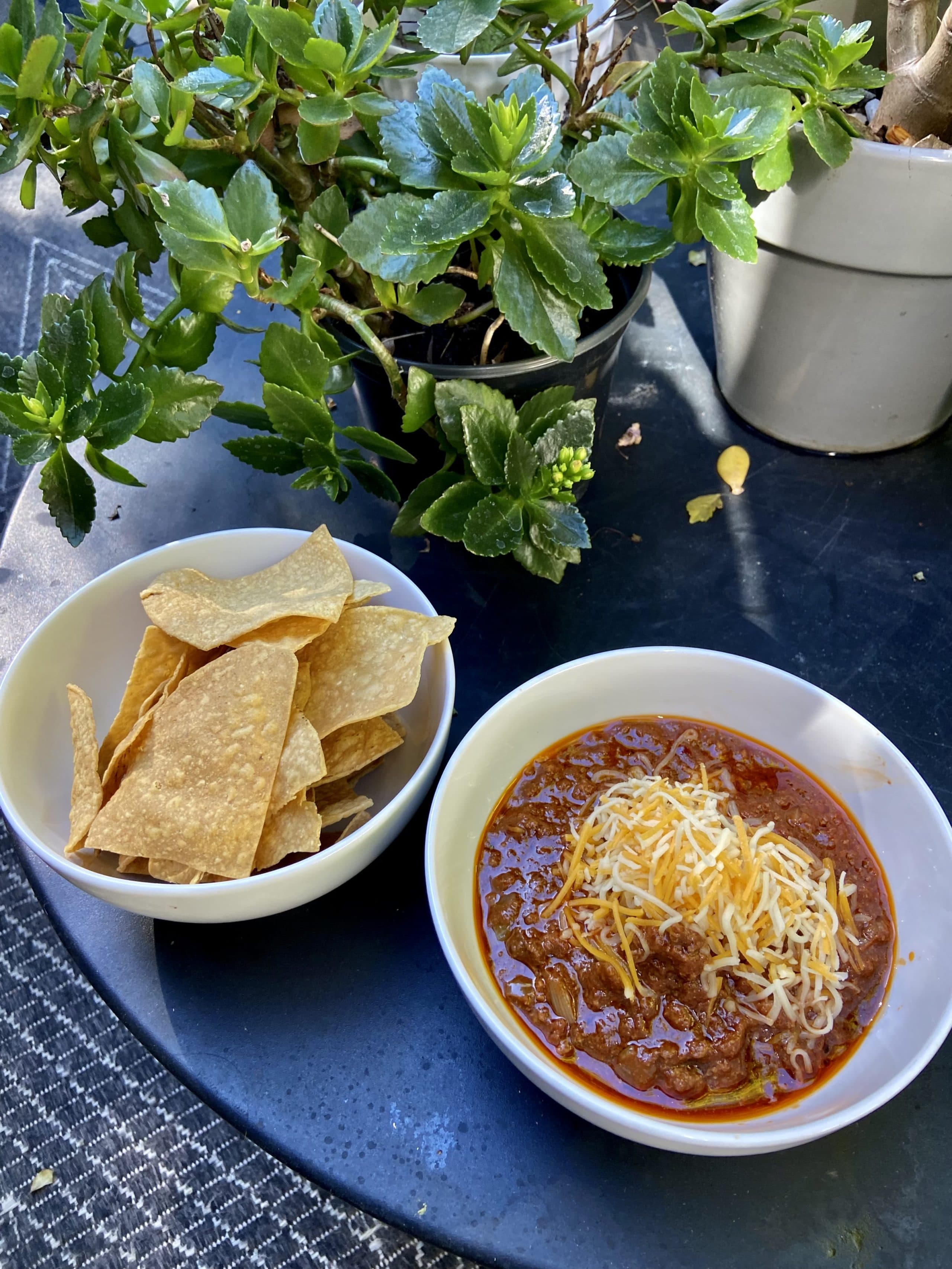 Bengal’s Cincinnati-style chili. (Kathy Gunst)