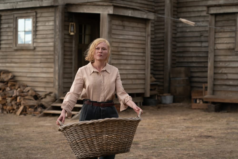 Kirsten Dunst in "The Power of the Dog." (Kirsty Griffin/Netflix)
