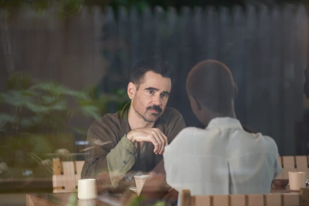 Colin Farrell and Jodie Turner-Smith in “After Yang.” (A24)