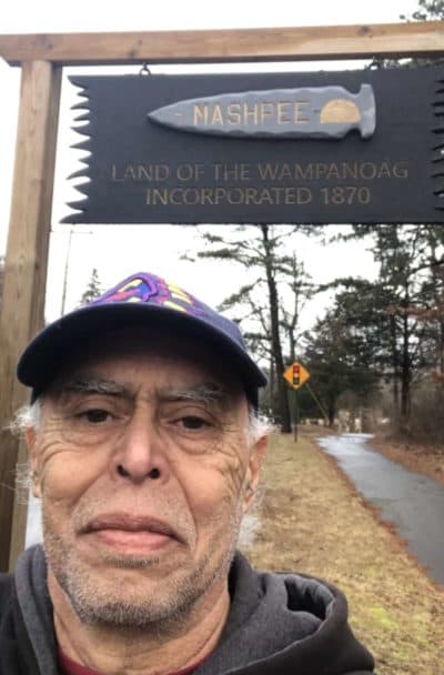 Jim Peters is a member of the Mashpee Wampanoag Tribe and executive director of the Massachusetts Commission on Indian Affairs. He has reburied hundreds of his ancestors. (Courtesy Jim Peters)
