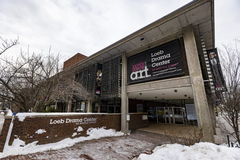 The American Repertory Theater and Loeb Drama Center in Cambridge. (Jesse Costa/WBUR)
