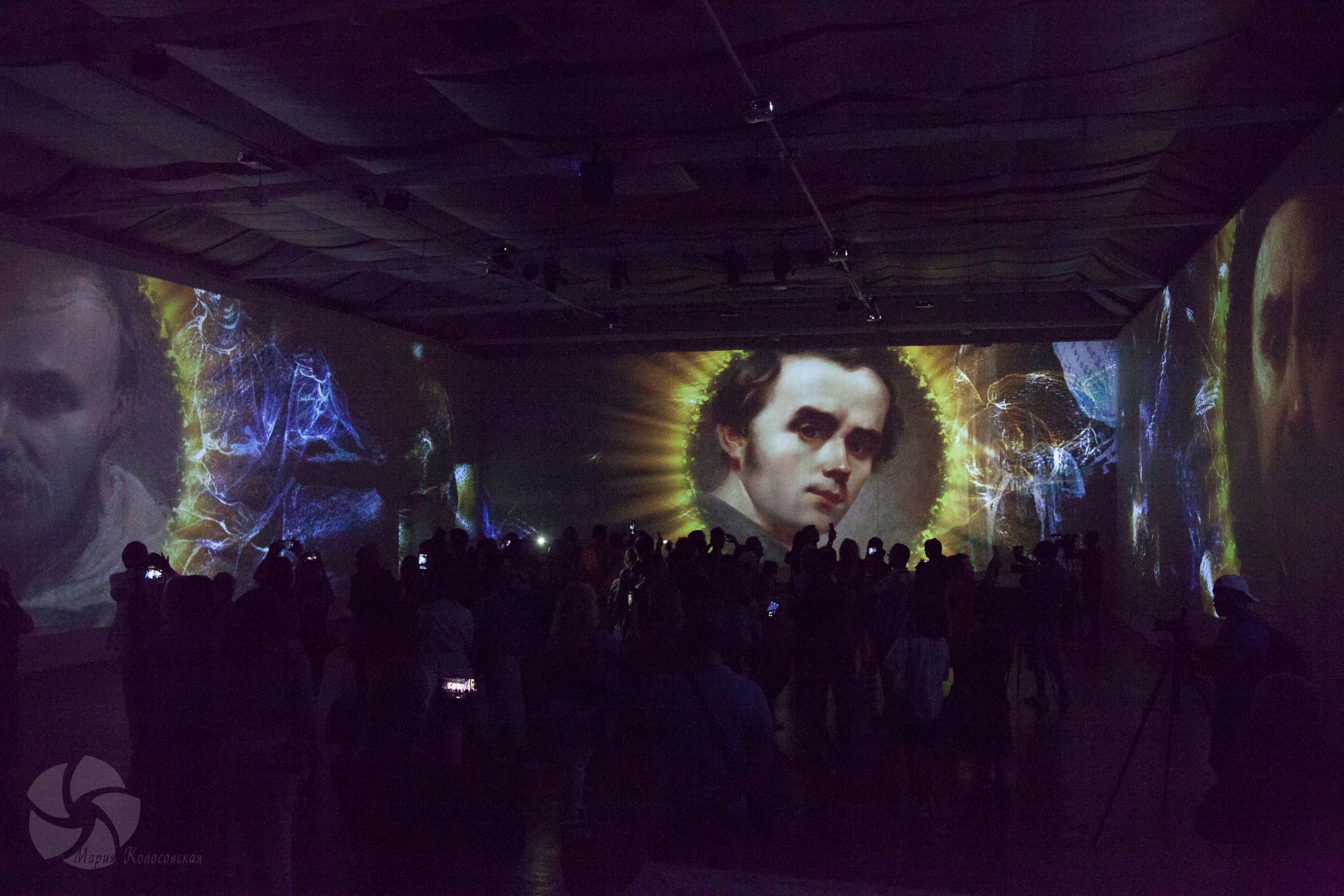 &quot;Immersive Shevchenko: Soul of Ukraine&quot; opened a special one-day Boston screening Tuesday featuring works by the 19th-century Ukrainian poet and artist Taras Shevchenko. (Courtesy of Lighthouse Immersive)